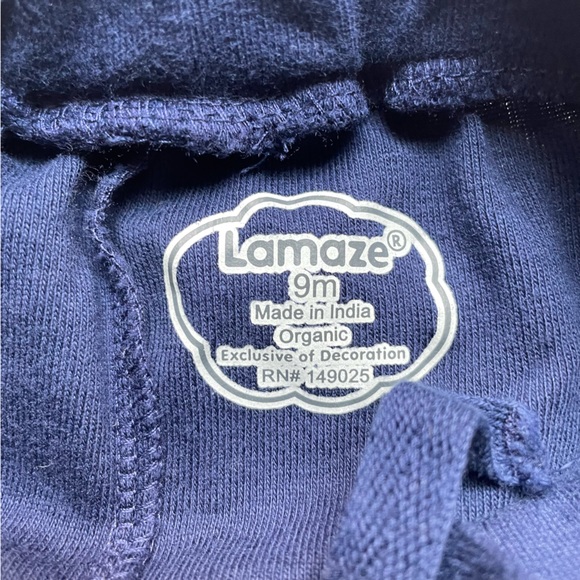 Lamaze Baby Boys' 2pk Organic Cotton Solid Pull-On Harem Pants - 9M - Picture 8 of 8